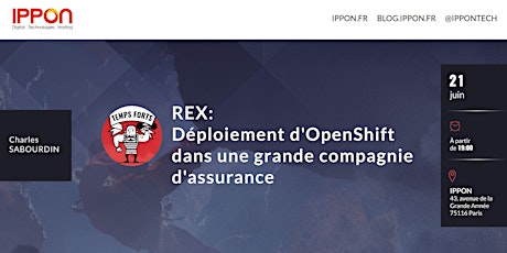 Image principale de Ippevent :REX Déploiement d'OpenShift dans une grande compagnie d'assurance