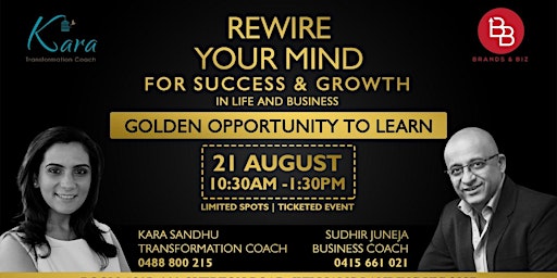 Rewire your Mind for Success & Growth in Life and Business