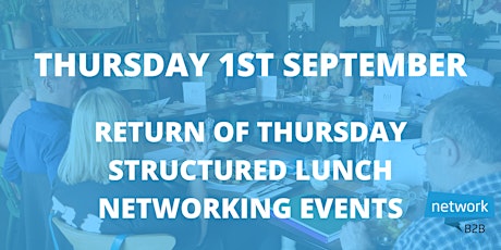 Gateshead Weekly Structured Networking Lunch Events