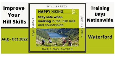 Happy Hiking - Hill Skills Day -10th September  - Waterford