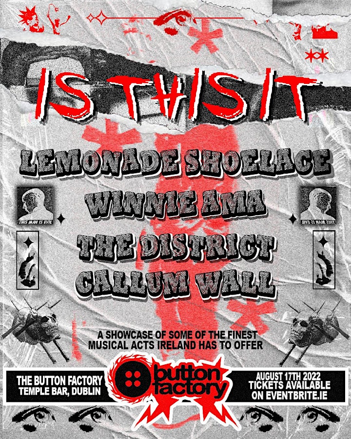 Is This It // Lemonade Shoelace / Callum Wall / Winnie Ama / The District image
