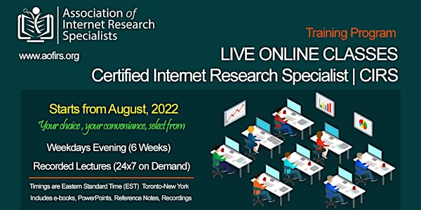 CIRS Certification Online Research Training Program