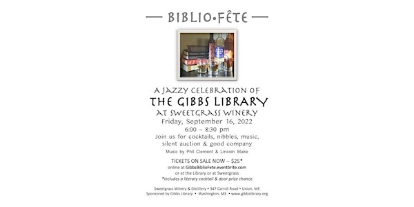 Gibbs Library BiblioFete