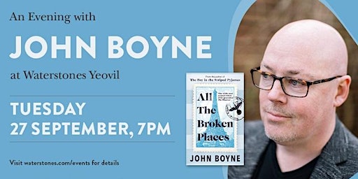 An Evening with John Boyne at Yeovil