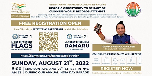 Guinness World Records Attempts by FIA NY-NJ-CT-NE
