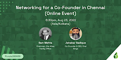 Networking for a Co-Founder in Chennai (Online Event)
