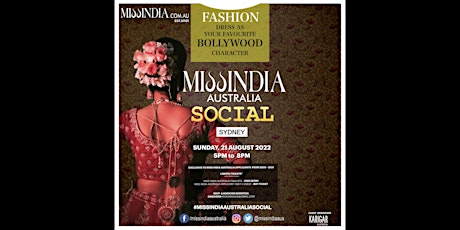 Miss India Australia Social - Fashion Theme: 'Bollywood Character'