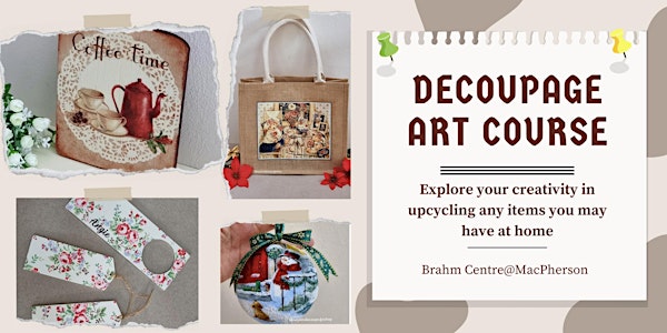 Decoupage Art Course by Angie Ong - MP20220902DAC