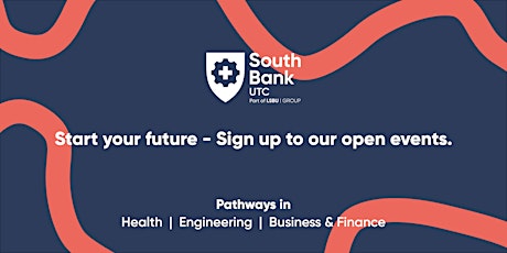 In-person open events  - South Bank UTC | September 2023 entry.