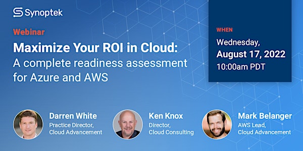 Maximize Your ROI in Cloud: A complete readiness assessment