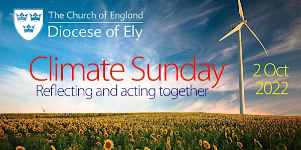 Climate Sunday: Reflecting and Acting Together