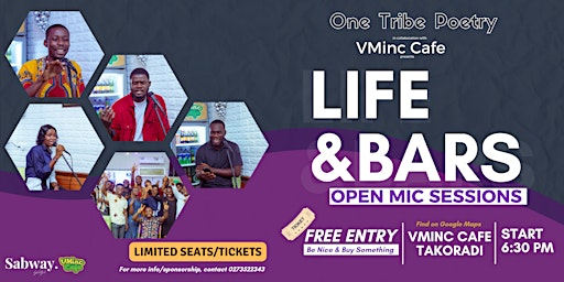 Image principale de Life & Bars - Open Mic Sessions