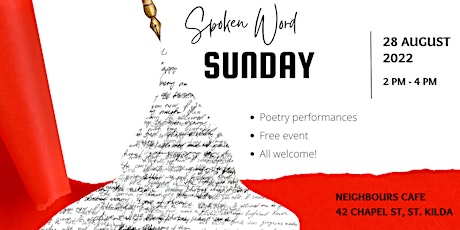 Spoken Word Sunday