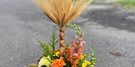 Fall Topiary Floral Arrangement