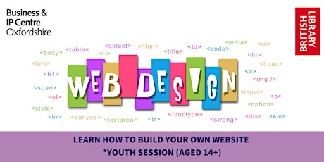 Build Your Own Website *Youth session -  aged 14 +