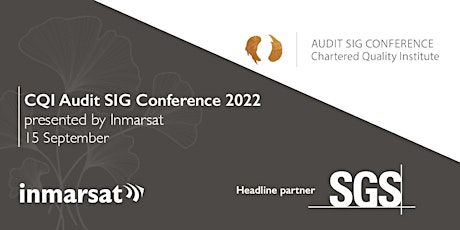'The Future of Auditing'  Chartered Quality Institute Audit SIG Conference