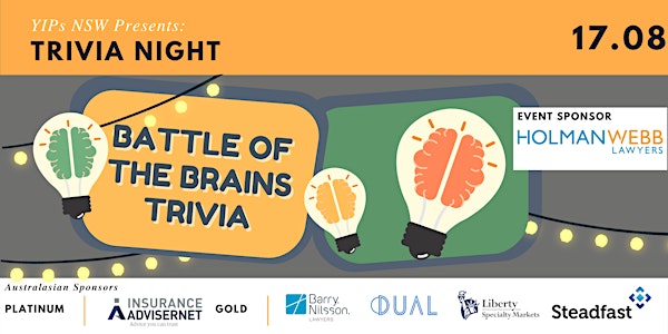 YIPs NSW presents: Battle of the Brains 2022