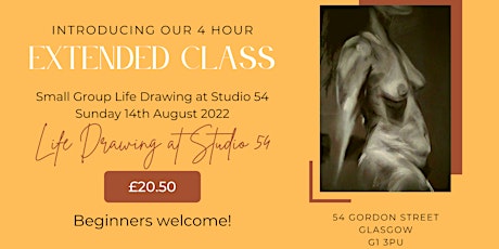 Extended Class - Small Group Life Drawing at Studio 54