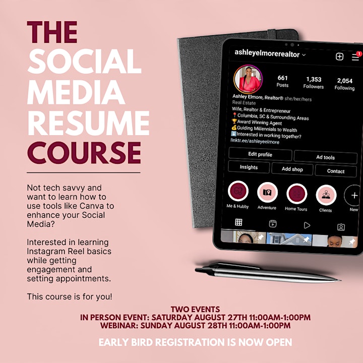The Social Media Resume Course image
