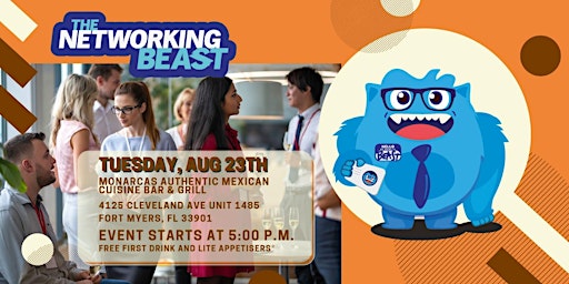Networking Event & Business Card Exchange by The Networking Beast(Ft Myers)
