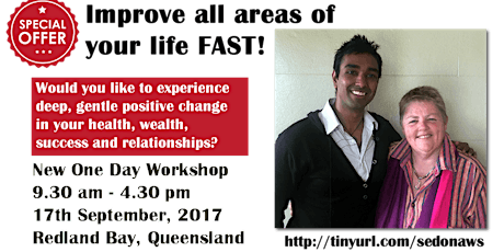 Improve all areas of your life FAST! 1 Day Workshop primary image