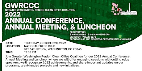 GWRCCC's Conference, Annual Meeting, and Luncheon