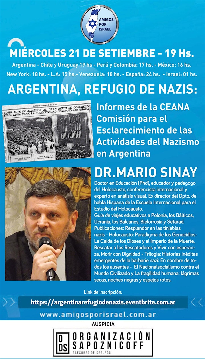 Imagen de ARGENTINA:REFUGIO DE NAZIS