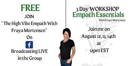 Empath Essentials - Free 3 Day Online Workshop