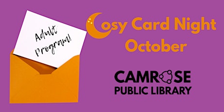 Cosy Card Night October
