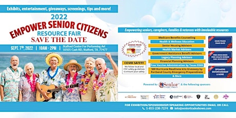 2022 Empower Senior Citizens Resource Fair-Theme Luau