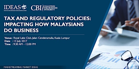 Tax and Regulatory Policies: Impacting how Malaysians do business primary image