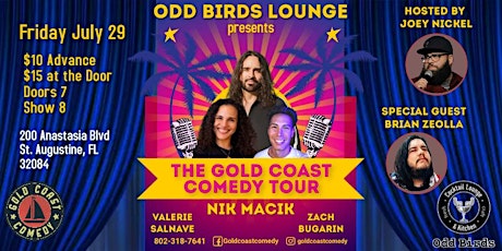 Odd Birds Lounge Comedy Show