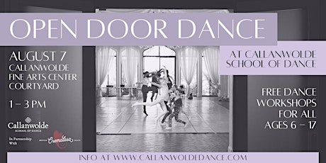 Open Door Dance: Free Dance Classes