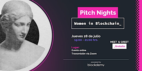 Pitch Nights Women in Blockchain