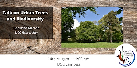 Talk on Urban Trees and Biodiversity
