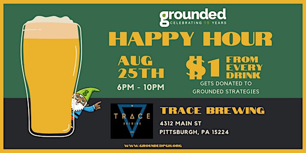 Grounded Happy Hour at Trace Brewing
