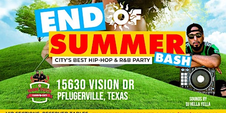 End of Summer Bash Labor Day Weekend | 9.3