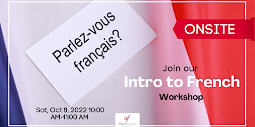 Intro to French workshop