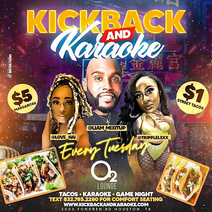 Kickback And Karaoke Houston image