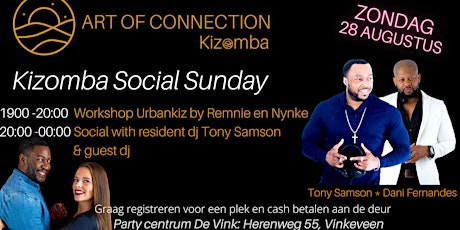 Kizomba Social Sunday Workshop by Remnie & Nynke