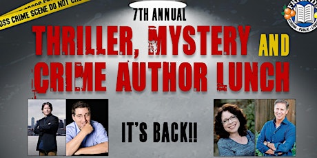 7th Annual Thriller and Mystery Author Luncheon