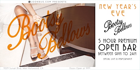 Bootsy Bellows NYE '23 | NEW YEAR'S EVE PARTY