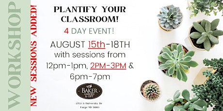 Plantify Your Classroom