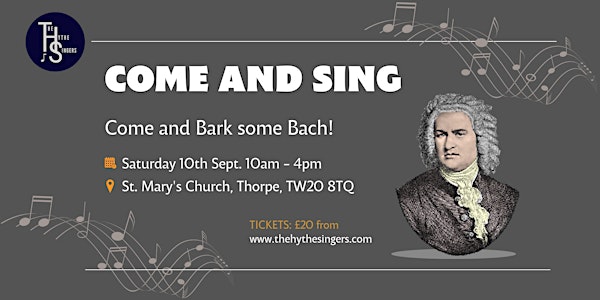 Come and Sing - Bark some Bach!