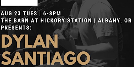 Live Music at The Barn At Hickory Station with Dylan Santiago