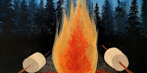 "Mallows at Midnight"-- PNW Paint Night Paint and Sip