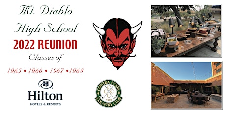 Mt. Diablo High School 2022 Reunion - Classes of 1965, 1966, 1967 and1968