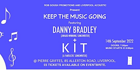 Keep The Music Going ft Danny Bradley + K I T