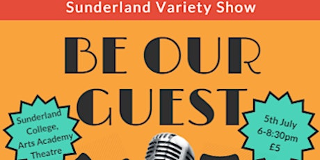 Be Our Guest - Sunderland Variety Show! primary image