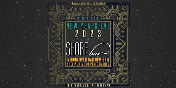SHOREbar NYE '23 | NEW YEAR'S EVE PARTY